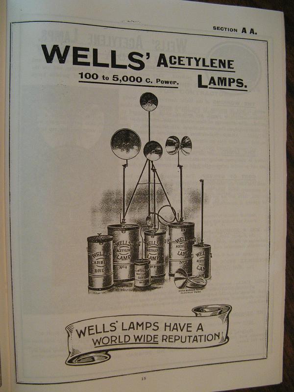Acetylene Lamps 1